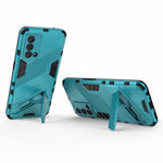 PC + TPU Shockproof Hybrid Case Phone Cover with Foldable Kickstand for Oppo K9