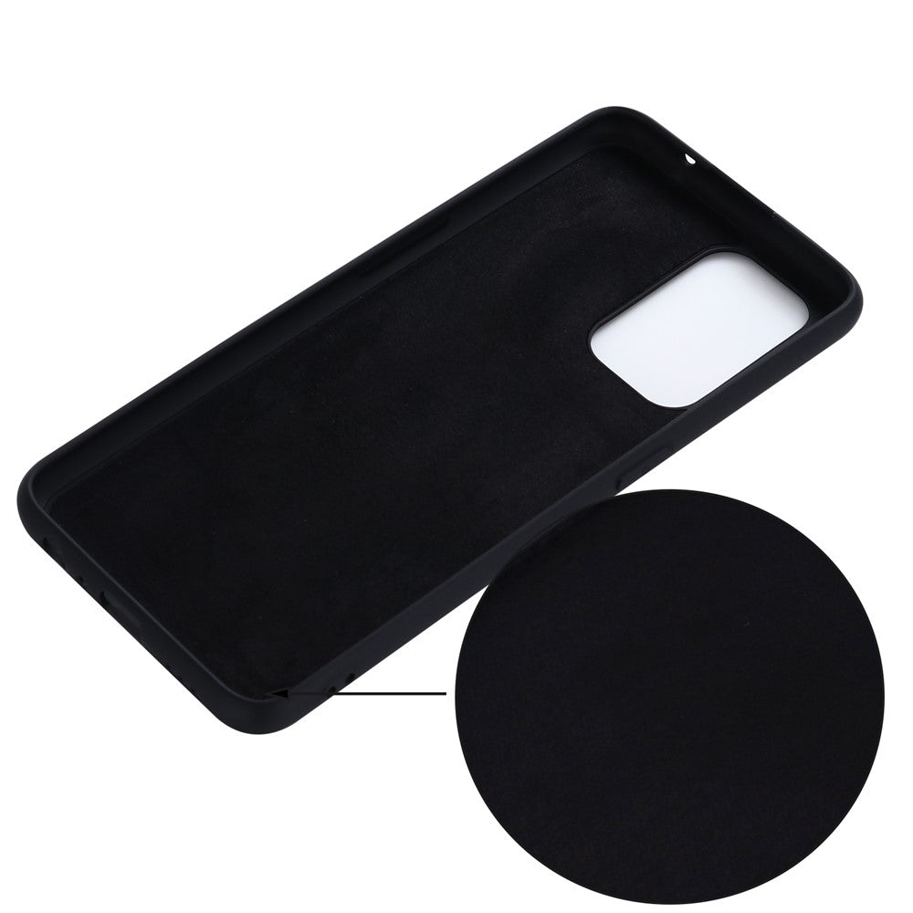 For Oppo F19 Pro+ 5G Soft Liquid Silicone Phone Case Anti-Scratch Phone Cover with Strap