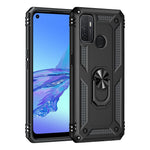For Oppo A53 / A53s / A32 4G Phone Case PC + TPU Hybrid Phone Shell with Ring Kickstand
