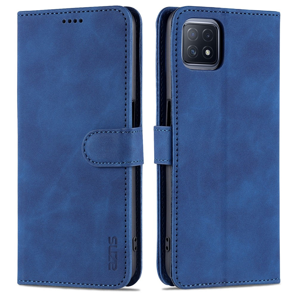 AZNS PU Leather Phone Cover Case with Stand for OPPO A52 5G/A72 5G