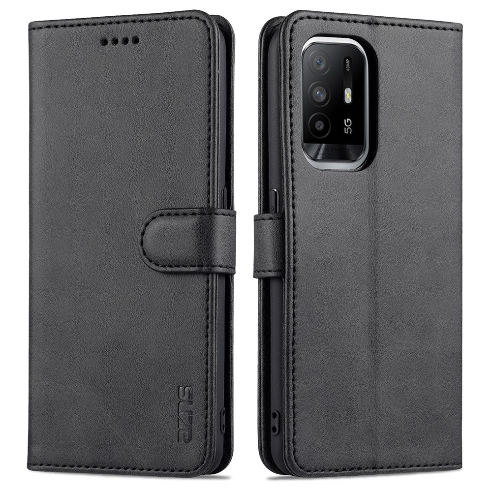AZNS PU-lædertelefoncover med pung og stander til Oppo A94 5G/A95 5G