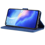 AZNS PU-læderetui med stativ og pung til Oppo Reno5 4G/Reno5 5G/Reno5 K/Find X3 Lite