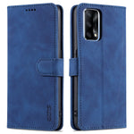 AZNS Stand Wallet Design Leather Phone Case Cover for Oppo A74 4G / Oppo F19
