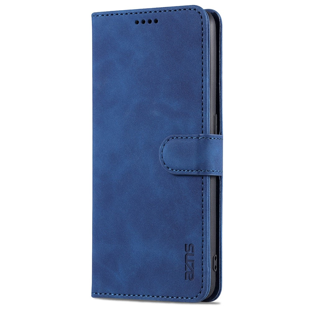 AZNS-læderetui med stativ og pungdesign til Oppo A74 4G / Oppo F19