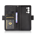 Plånboksfodral i PU-läder med flera kortfack och stativ för Oppo Reno6 Pro+ 5G/Pro 5G (Snapdragon)
