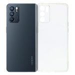 Ultra Thin Transparent Flexible TPU Phone Back Case Cover for Oppo Reno6 5G
