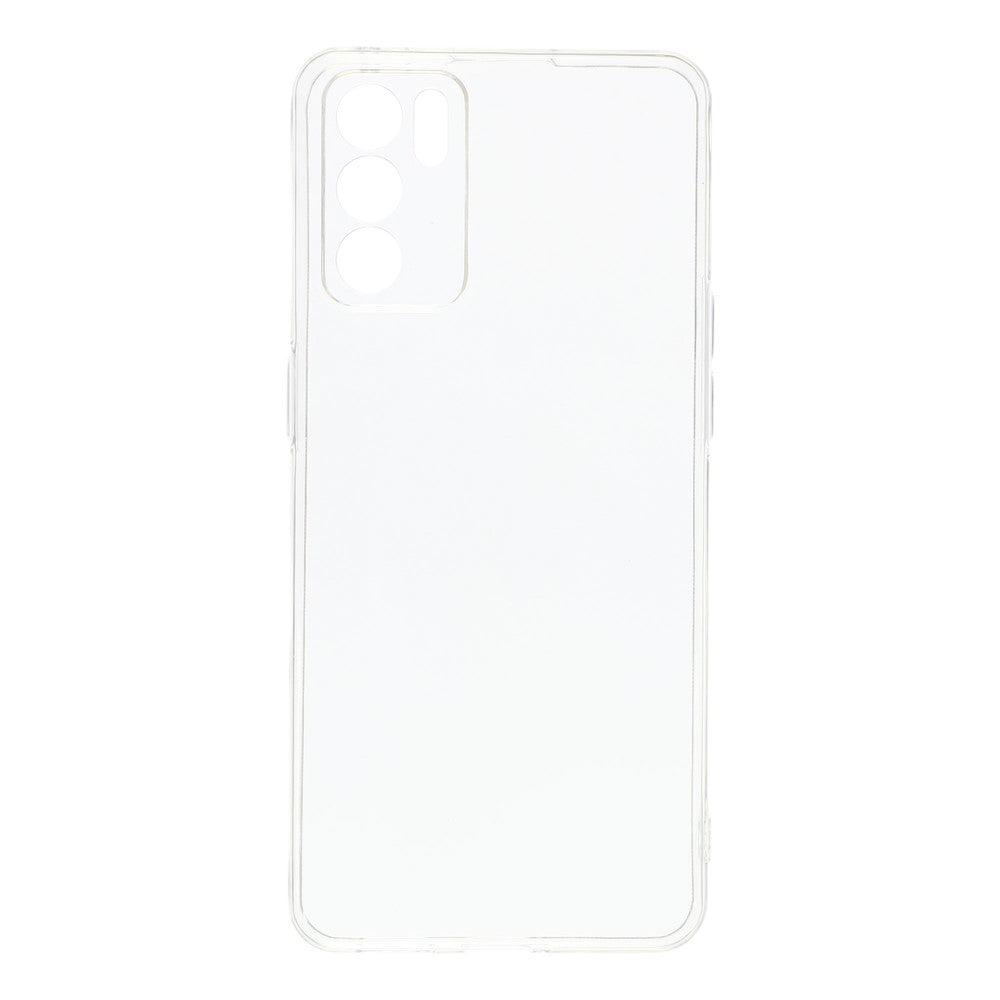 Ultra Thin Transparent Flexible TPU Phone Back Case Cover for Oppo Reno6 5G