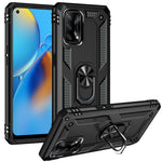 Militærklassificeret Hybrid Hård PC + Blød TPU Kraftig Stødabsorberende Beskyttelsescover til Oppo A74 4G / Oppo F19