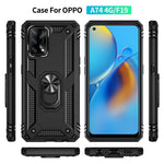 Militærklassificeret Hybrid Hård PC + Blød TPU Kraftig Stødabsorberende Beskyttelsescover til Oppo A74 4G / Oppo F19