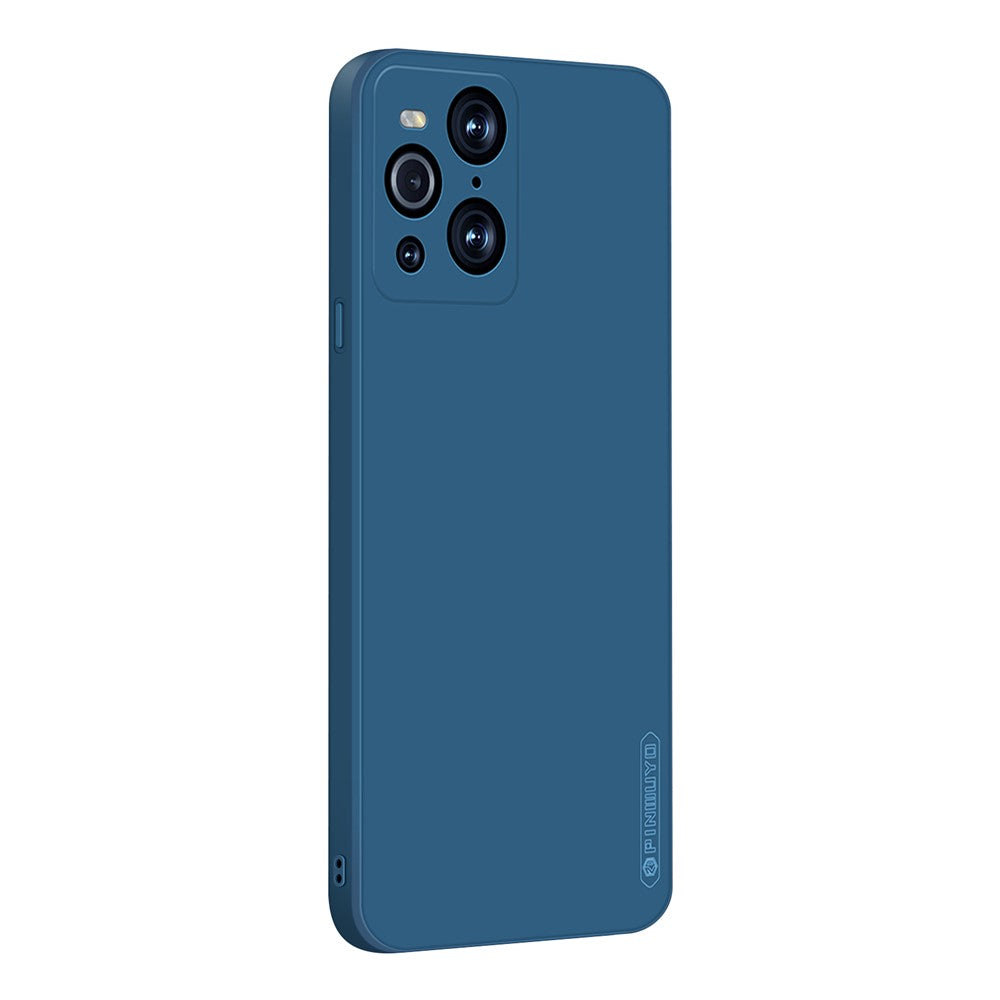 PINWUYO Blød silikone mobiltelefonetui beskyttelsescover til Oppo Find X3 Pro