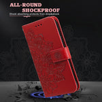 PU Leather Imprint Flowers Pattern Wallet Phone Stand Case with Lanyard for Oppo A93 5G (Chinese Version)/A74 5G/A54 5G