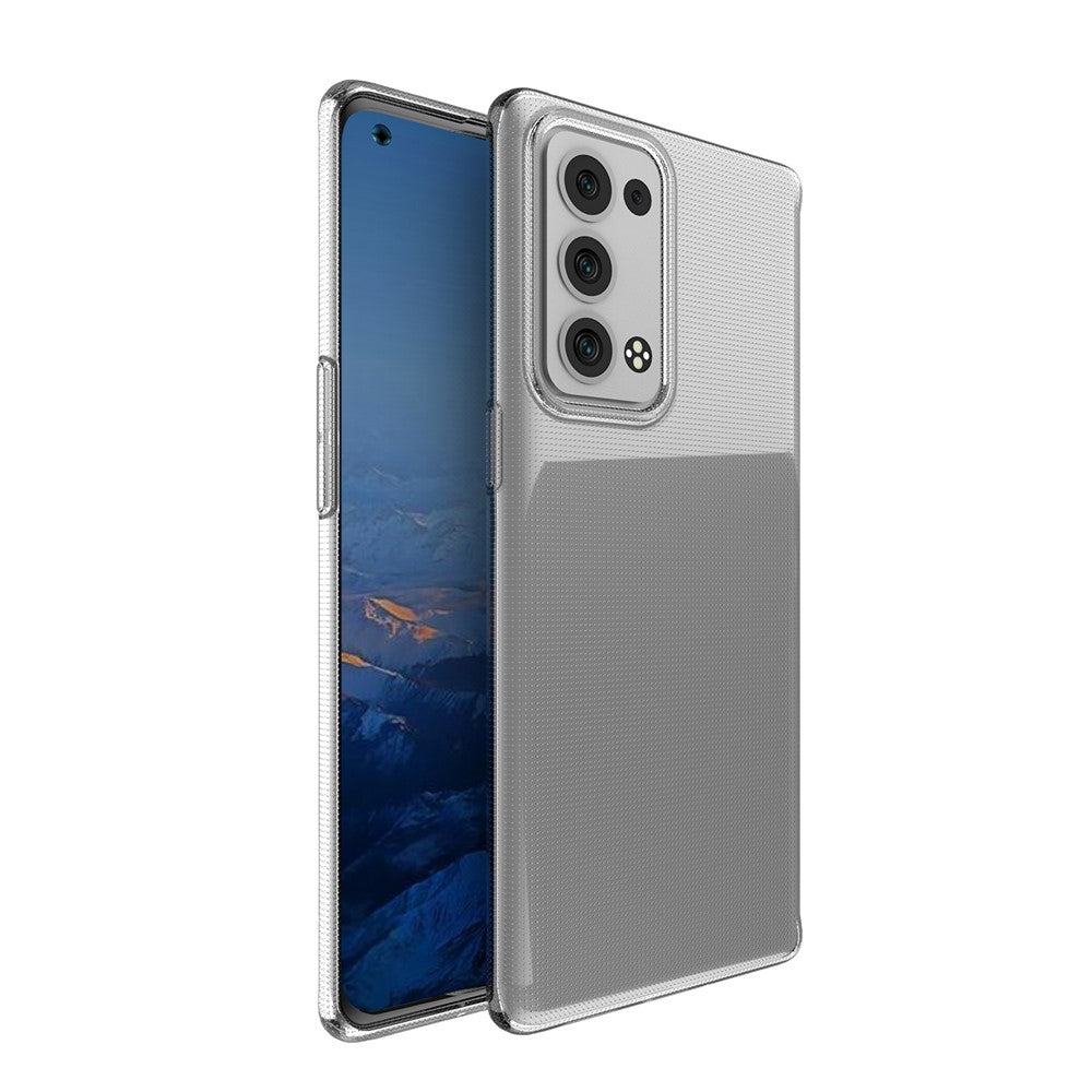 Ultra Thin Crystal Clear TPU Phone Back Case Shell for Oppo Reno6 Pro+ 5G / Pro 5G (Snapdragon)