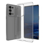 Ultra Thin Crystal Clear TPU Phone Back Case Shell for Oppo Reno6 Pro+ 5G / Pro 5G (Snapdragon)