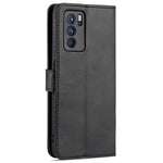 AZNS PU Leather Wallet Stand Case Phone Protective Cover for Oppo Reno6 Pro 5G (MediaTek)