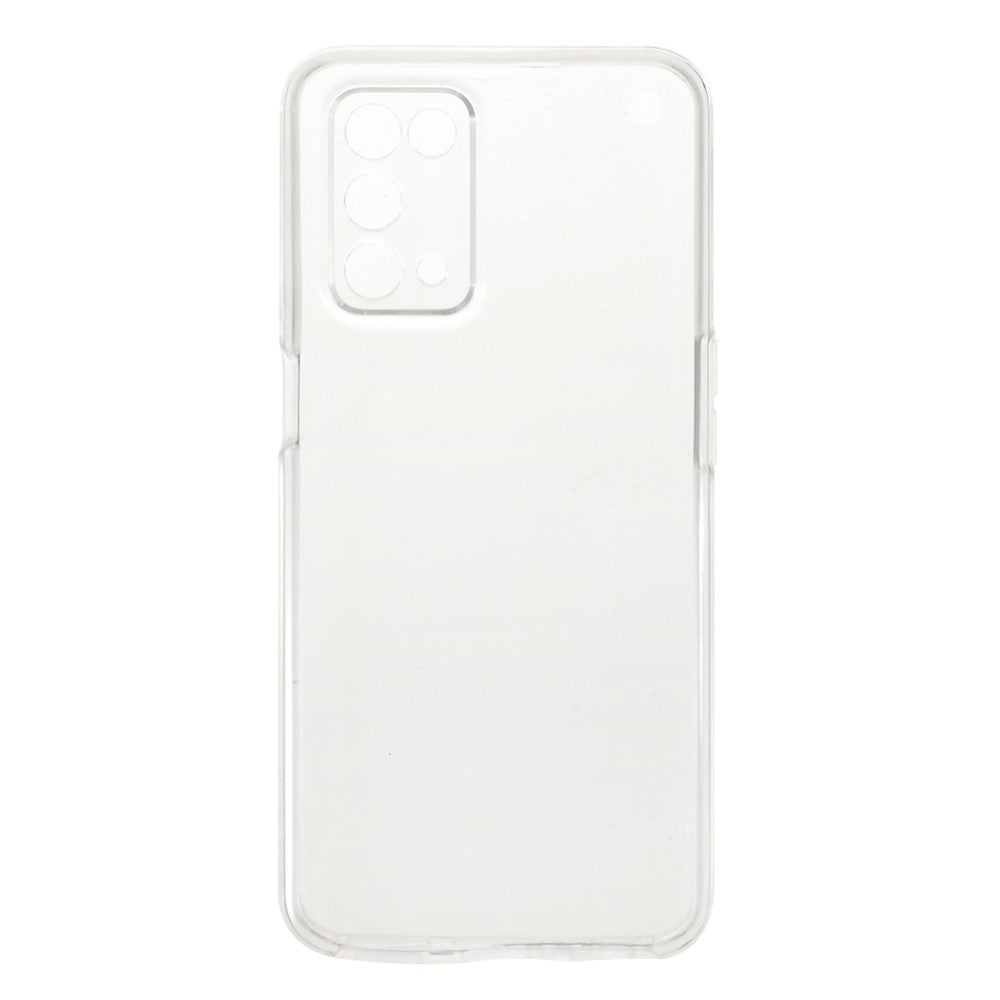 Fulddækkende mobilcover i PET + TPU + akrylhybrid til Oppo A54 5G / A74 5G / A93 5G