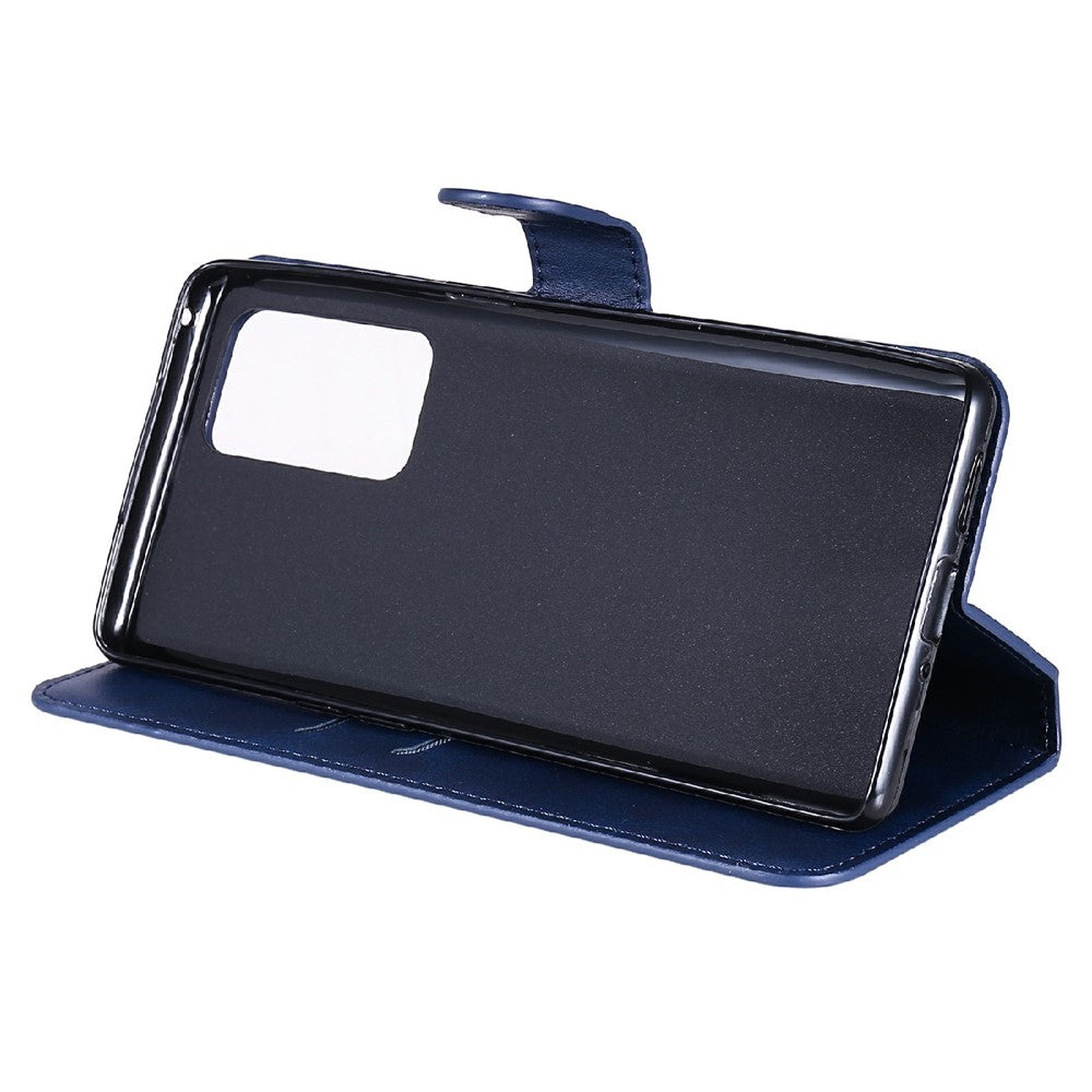 Shockproof PU Leather Wallet Stand Folio Flip Phone Cover for Oppo Reno6 Pro+ 5G/Pro 5G (Snapdragon)
