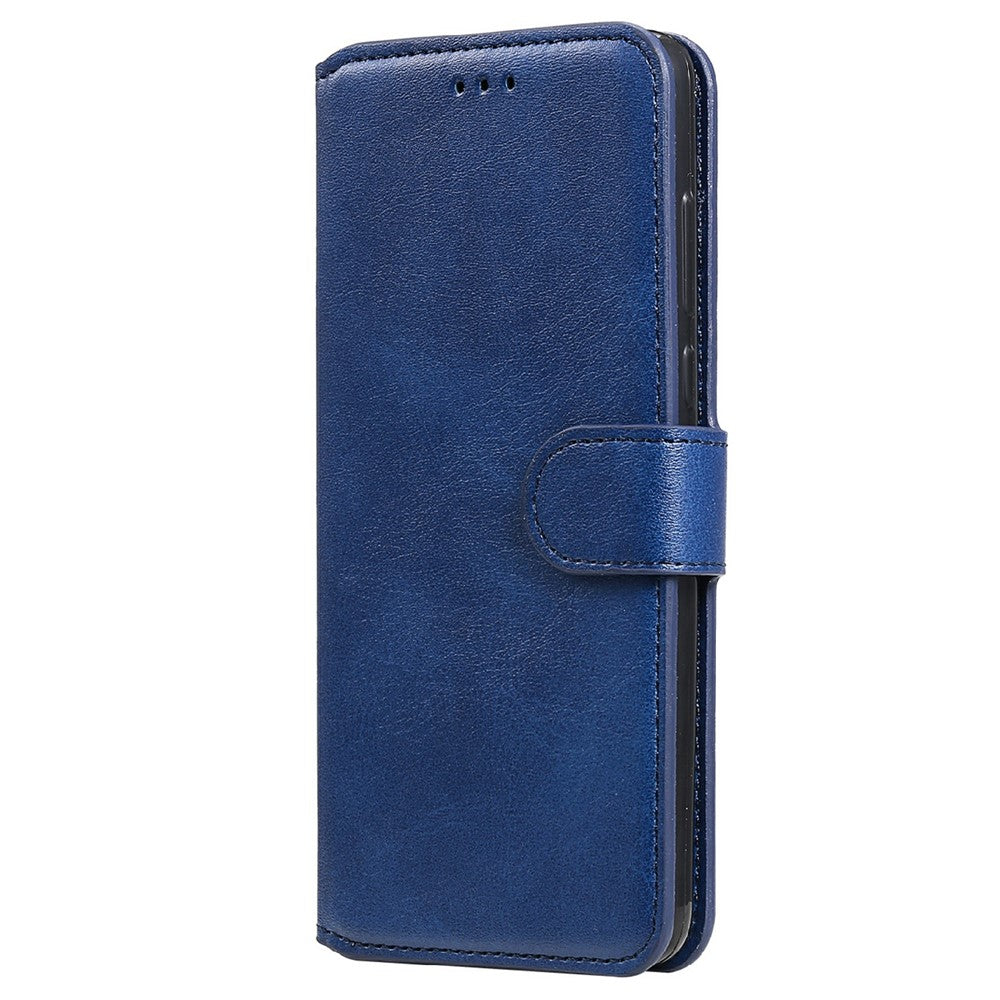 Shockproof PU Leather Wallet Stand Folio Flip Phone Cover for Oppo Reno6 Pro+ 5G/Pro 5G (Snapdragon)