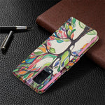 Wallet Design Drop-Resistant Pattern Printing Magnetic Leather Case with Adjustable Stand for Oppo A54 4G / A54s / A16 / A16s / A55 5G