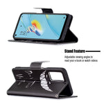 Wallet Design Drop-Resistant Pattern Printing Magnetic Leather Case with Adjustable Stand for Oppo A54 4G / A54s / A16 / A16s / A55 5G
