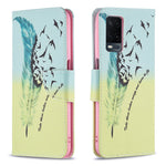 Wallet Design Drop-Resistant Pattern Printing Magnetic Leather Case with Adjustable Stand for Oppo A54 4G / A54s / A16 / A16s / A55 5G