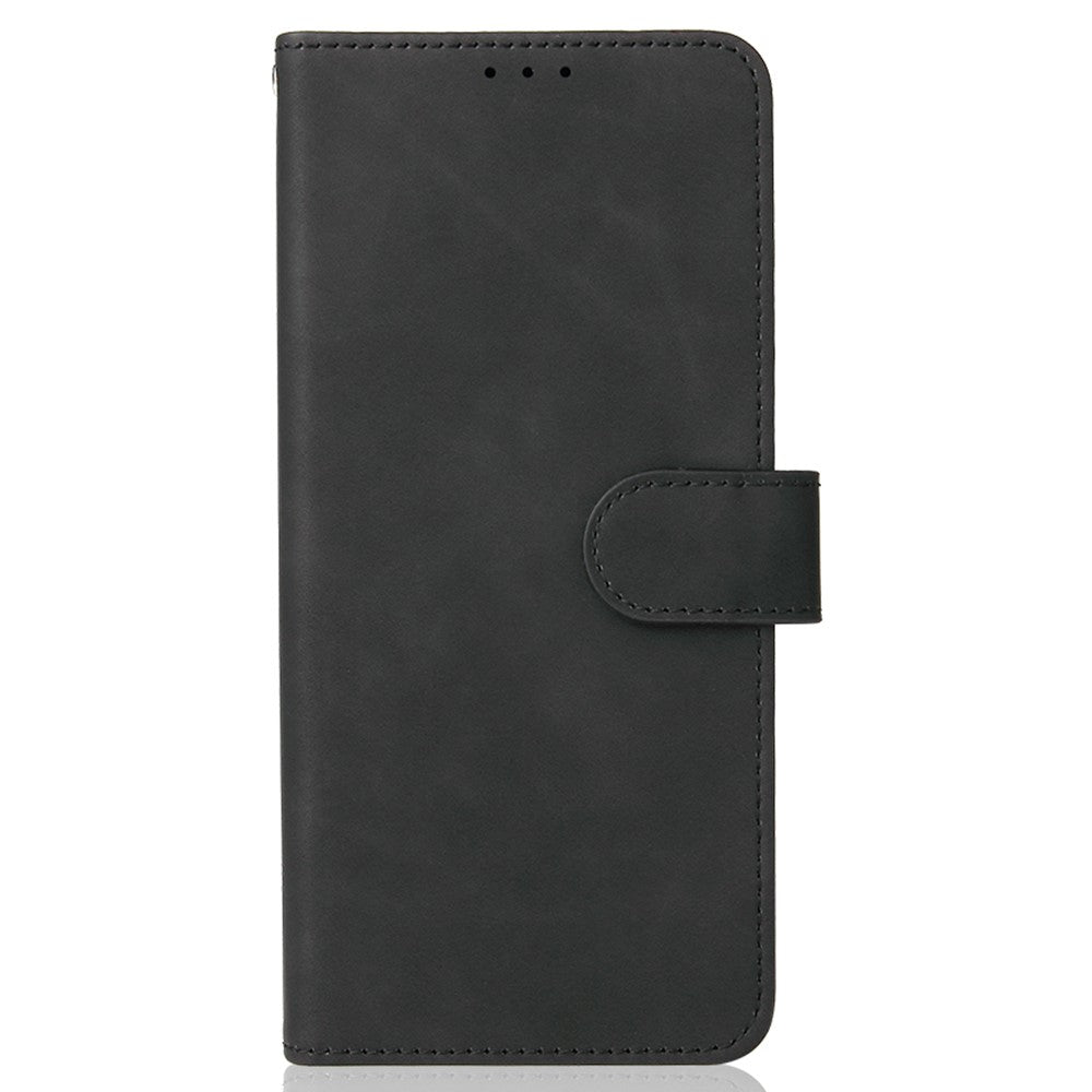Skin-Touch PU-læder flip-folio-stander magnetisk suge stærk lukning pung telefonetui til Oppo A16 / A53s 5G / A55 5G