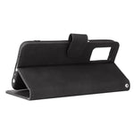 Skin-Touch PU-læder flip-folio-stander magnetisk suge stærk lukning pung telefonetui til Oppo A16 / A53s 5G / A55 5G