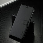 LC.IMEEKE Wallet Design Leather Phone Stand Case Shell for Oppo Reno5 4G/5G / Reno5 K 4G/5G / Find X3 Lite