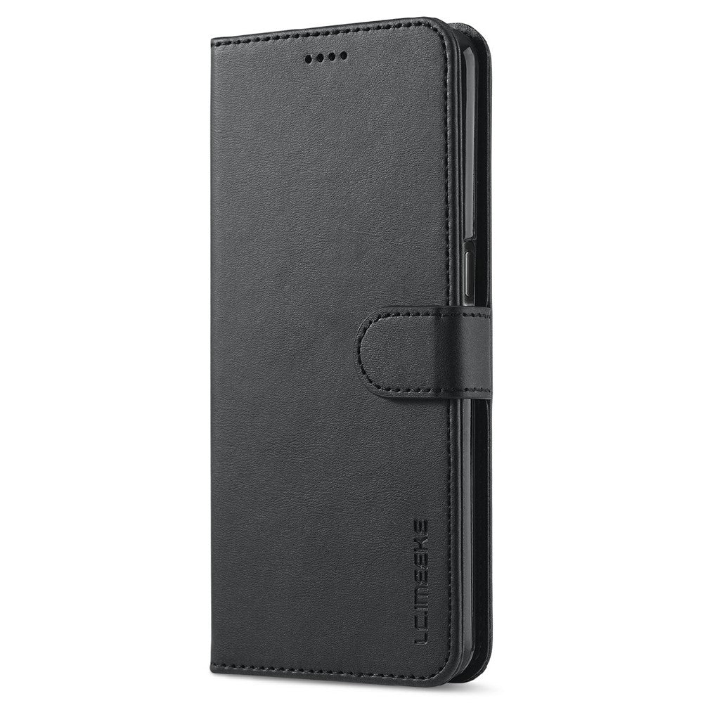 LC.IMEEKE Wallet Design Leather Phone Stand Case Shell for Oppo Reno5 4G/5G / Reno5 K 4G/5G / Find X3 Lite