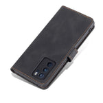 AZNS Fully-Wrapped Soft TPU Inner Shell + Leather Phone Cover Case for Oppo Reno6 5G