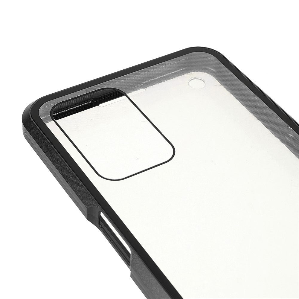 For Oppo A54 4G Full Body Case Magnetic Tempered Glass Double-Sided Phone Case