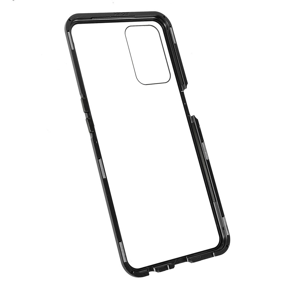 For Oppo A54 4G Full Body Case Magnetic Tempered Glass Double-Sided Phone Case