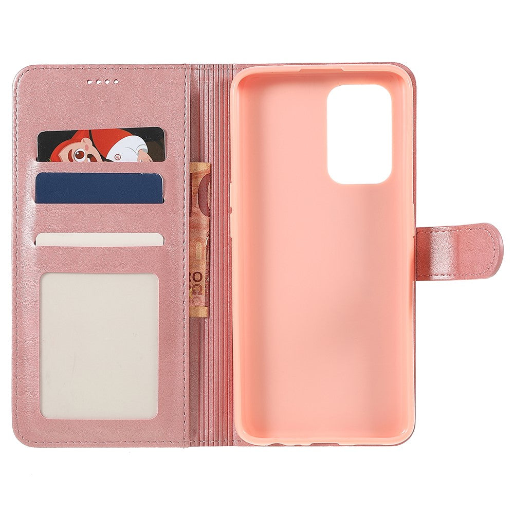 LC.IMEEKE PU Leather Foldable Stand Protective Phone Case Wallet Cover for Oppo A95 5G