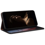 Magnetisk Absorption Vokset Crazy Horse Tekstur PU Læder Pung Etui Stativ Telefoncover til Oppo A35/A15/A15s