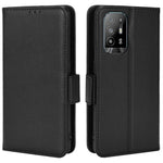 Välskyddat Litchi-texturerat PU-läderskyddande fodral med stativ och plånbok för mobil till Oppo F19 Pro+ 5G/A94 5G/A95 5G/Reno5 Z
