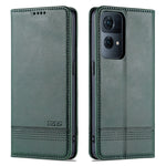 AZNS mobilskal till Oppo Reno7 Pro 5G, Texturerat PU-läder Magnetiskt Absorberande Stativfunktion Folio Plånboksskal
