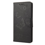 For Oppo A36/A76/Realme 9i Imprinted Butterfly Pattern PU Leather Magnetic Case Wallet Stand Flip Shockproof Cover