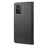 Til Oppo A36/A76/Realme 9i Præget Sommerfugl PU Læder Pung Etui Magnetisk Lukning Stand Flip Stødsikkert Beskyttelsescover