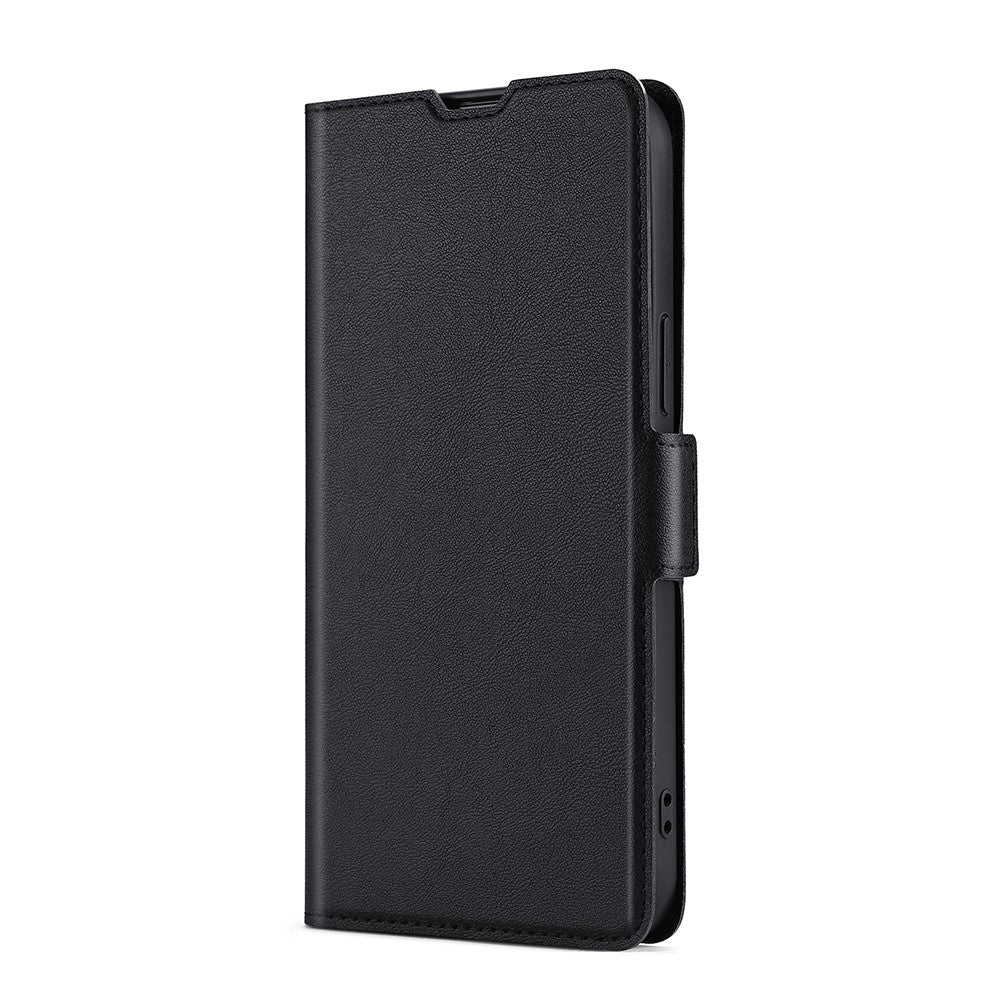 Oppo Find X5 Lite PU-läder Flipskyddsskal Korthållare Stativ Magnetisk Stängning Stötsäker Folio Bokomslag