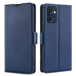 Oppo Find X5 Lite PU-läder Flipskyddsskal Korthållare Stativ Magnetisk Stängning Stötsäker Folio Bokomslag