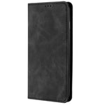 Skin-touch Leather Case for Oppo Find X5 Pro, Card Holder Stand Auto Closing Magnetic Phone Cover
