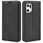 Til Oppo Find X5 Magnetisk Auto-lukkende Hudvenlig PU Læder Standpung Cover
