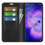 Til Oppo Find X5 Magnetisk Auto-lukkende Hudvenlig PU Læder Standpung Cover