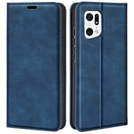 Til Oppo Find X5 Magnetisk Auto-lukkende Hudvenlig PU Læder Standpung Cover