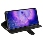 For Oppo Find X5 Phone Cover Crazy Horse Texture Folio Flip Leather Wallet Stand Phone Case