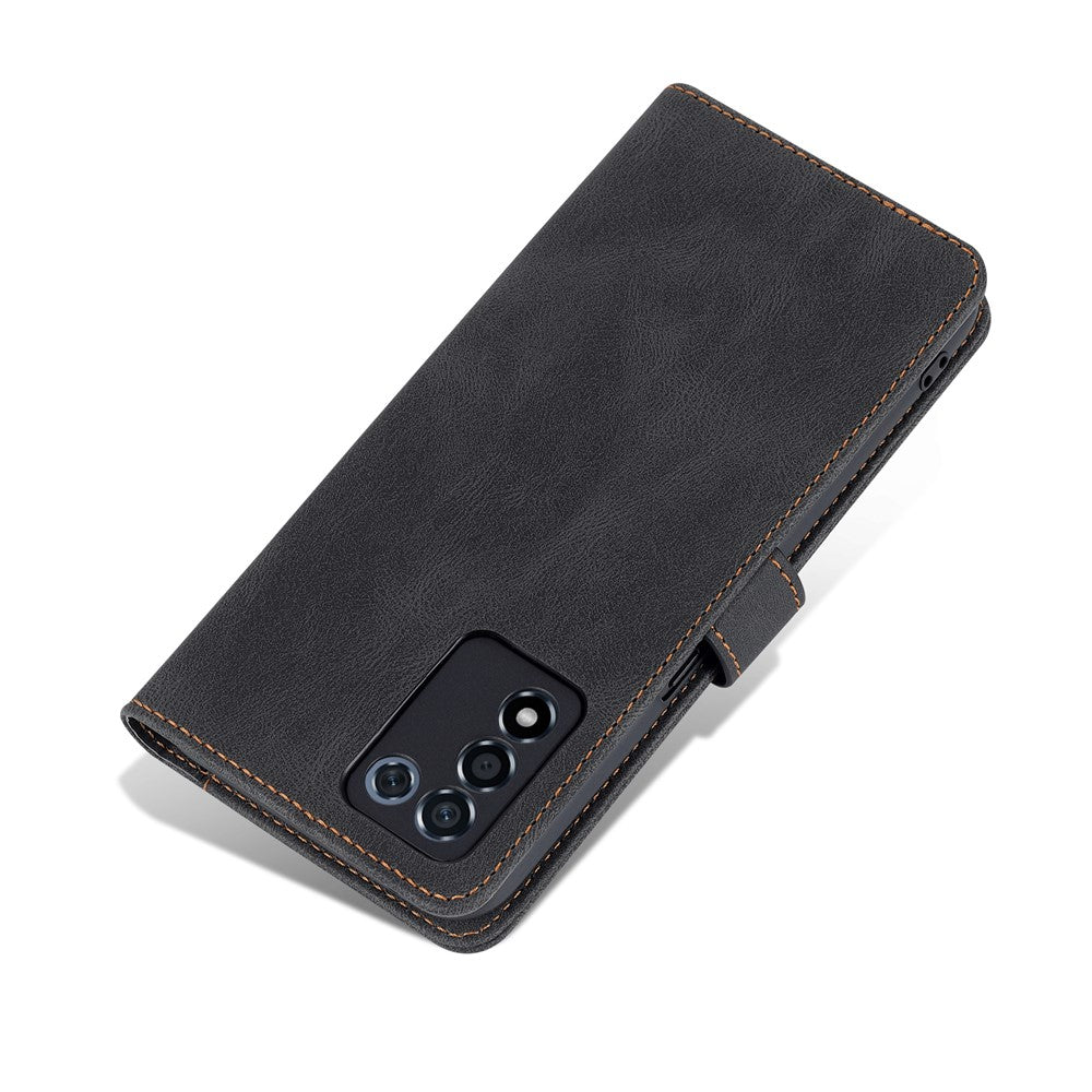 AZNS PU Leather Wallet Case for Oppo K9s/Realme Q3s, Stand Function Anti-Scratch Full Protective Phone Cover