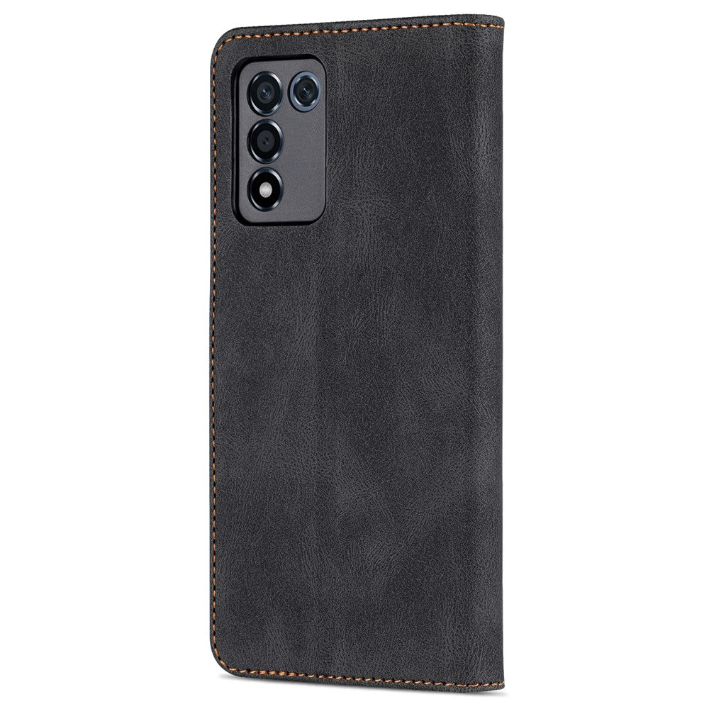AZNS PU Leather Wallet Case for Oppo K9s/Realme Q3s, Stand Function Anti-Scratch Full Protective Phone Cover