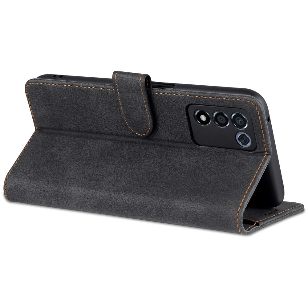 AZNS PU Leather Wallet Case for Oppo K9s/Realme Q3s, Stand Function Anti-Scratch Full Protective Phone Cover