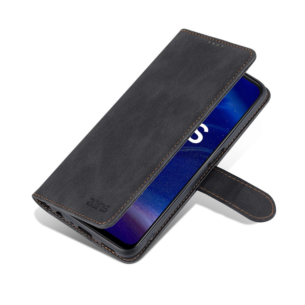 AZNS PU Leather Wallet Case for Oppo K9s/Realme Q3s, Stand Function Anti-Scratch Full Protective Phone Cover