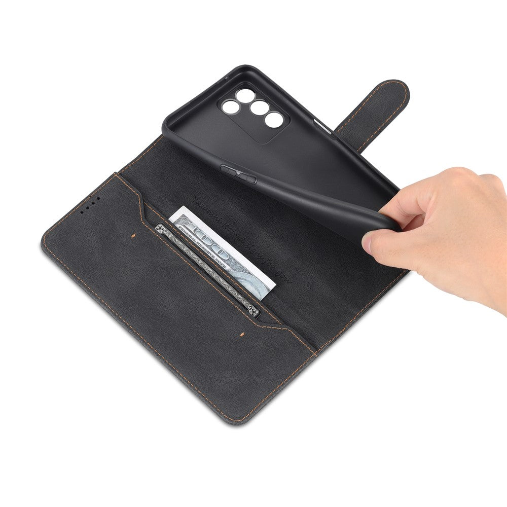 AZNS PU Leather Wallet Case for Oppo K9s/Realme Q3s, Stand Function Anti-Scratch Full Protective Phone Cover