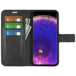 For Oppo Find X5 Pro Textured PU Leather Magnetic Clasp Case Wallet Adjustable Stand Flip Phone Cover